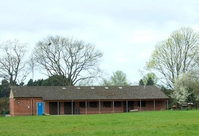 Exterior of Badgers Lodge at Sandy Acres